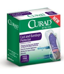 CURAD Reuasable Cast, Wound, and Bandage Protectors by Medline